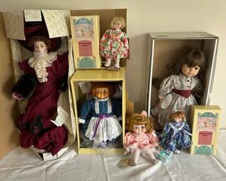 Dolls  Goebel Dolly Dingle, Gtz  Franklin Heirloom