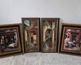 George Botich and Marcella Packard Paintings on Canvas