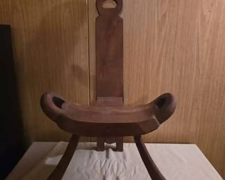 Antique Birthing Chair