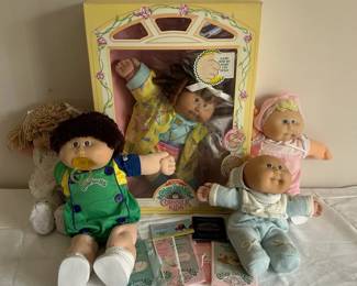 Cabbage Patch Kids Lot Including Cornsilk