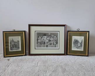 Etchings From Rothenburg  Eric Bellman