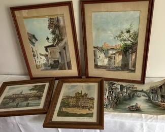 Watercolor Landscape Prints