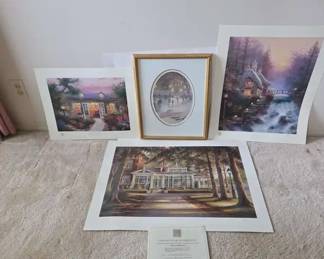 Thomas Kincade And Trisha Romance Prints
