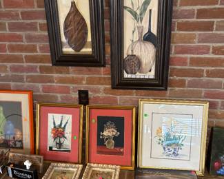Framed artwork 