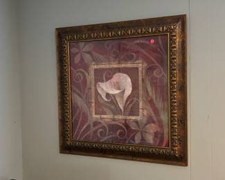 Framed wall art