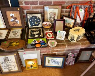 Framed pictures 