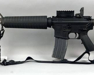 Palmetto State Armory PA-15 5.56 Nato Rifle SN# LW301083, Adjustable Stock, Flip Up Rear Peep Sight, Nylon Sling 