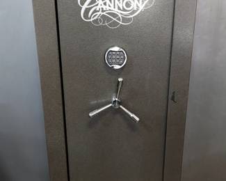 Cannon Valley Forge Electronic Keypad Safe Model VF24AR, Holds 24 Longarms, With Shelf, 59" x 26" x 18" 