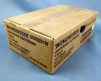 Winchester 7.62x51mm Ammo, Approx 200 Rounds, Local Pickup Only