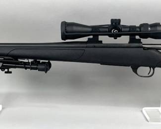 apan/ Weatherby Vanguard .243 Win Bolt Action Rifle SN# VB151394, Center Point Spectrum 3-9x Scope, Bipod 