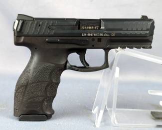 Heckler & Koch VP9 9mmx19 Pistol SN# 224-096715, Glow In The Dark Sights 