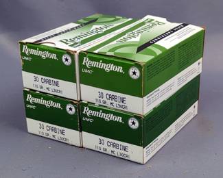 Remington 30 Carbine Ammo, Approx 200 Rounds, Local Pickup Only