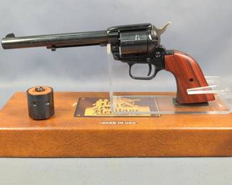 Heritage Rough Rider .22 Mag 6-Shot Revolver SN# P07049, Includes Additional .22 LR Cylinder, Paperwork, In Original Box 