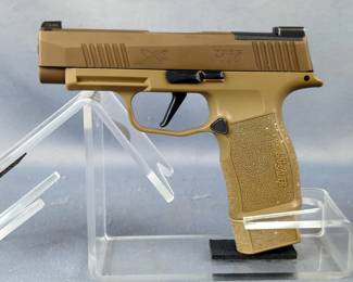Sig Sauer XLP365 9x19 Pistol SN# NRA039257, 3 Total Mags, Sig Red Dot Sight, Paperwork, In Original Hard Case