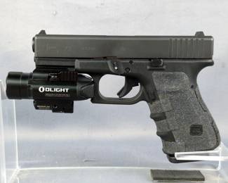 Austria Glock 23 .40 Cal Pistol SN# CBVX148, Olight Laser/Flashlight Combo, Grip Tape 