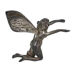 Sterling fairy pin