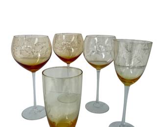 Amber glassware