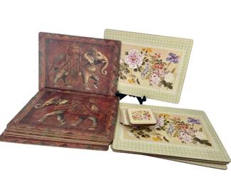 Cork backed placemats