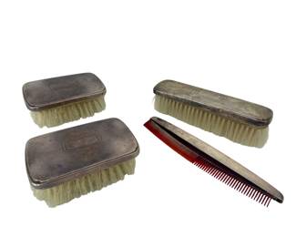Birks sterling vanity set