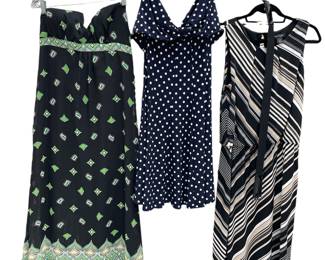 Ralph Lauren, Scarlett & White/ Black dresses