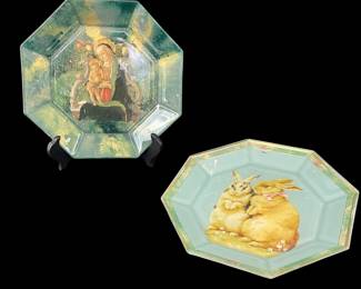 Decoupage plates
