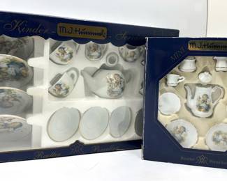 2 New In Box Children's Mini Tea Sets: Gnomes By Roehler, Germany & Fairies By Schylling Lot #: 81