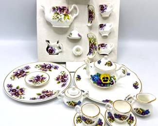 2 New In Box Children's Mini Tea Sets: Gnomes By Roehler, Germany & Fairies By Schylling Lot #: 81