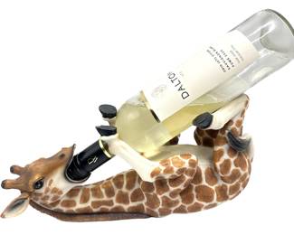 Resin Giraffee Wine Holder Lot #: 88