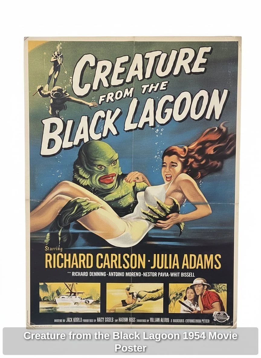 Creature from the Black Lagoon Movie Poster