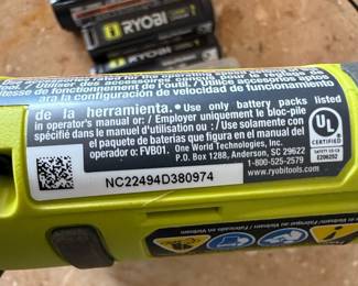 Ryobi USB Lithium Rotary Tool Kit