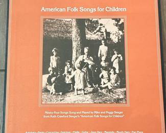 American Folk Songs for Children Vinyl Record Album