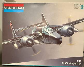 Monogram 1:48 Black Widow P-61 Model Kit