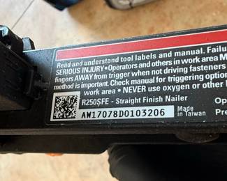 Ridgid Brad Nailer and Straight Finish Nailer Set