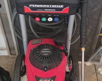 PowerStroke PSI Pressure Washer Powered by Honda