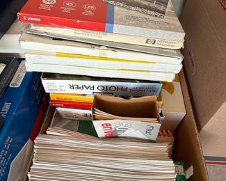 Assorted Paper and Mailing Supplies