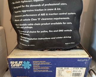 SCC -Chain Extreme Performance Traction Product & Shur Grip Cable Chains