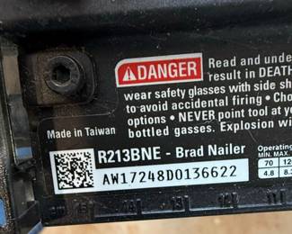 Ridgid Brad Nailer and Straight Finish Nailer Set
