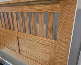 Troyer Ridge Mission Style Oak Bedroom Set