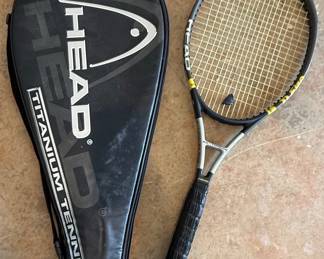 HEAD Ti.Fire Titanium Tennis Racket with Case