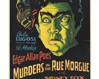 Edgar Allan Poe's Murders in the Rue Morgue (1932) Movie Poster