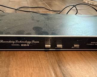 dbx Model 224 Recording Technology Series Tape Noise Reduction System
