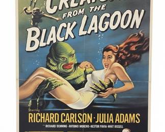 Creature from the Black Lagoon Movie Poster