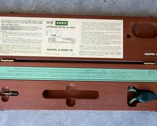 Keuffel & Esser Co. Leroy Lettering Set