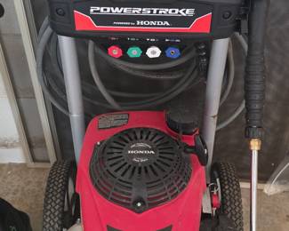 PowerStroke 3100 PSI Pressure Washer Powered by Honda