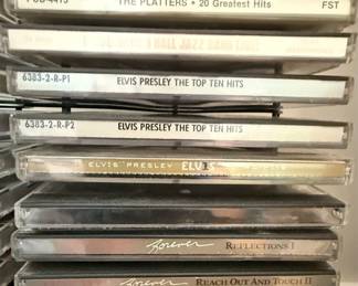 Assorted Country, Bluegrass, and Classic Rock Music CDs Collection