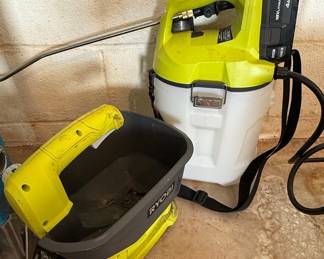 Ryobi ONE+ 18V Cordless 4 Gallon Backpack Chemical Sprayer Kit