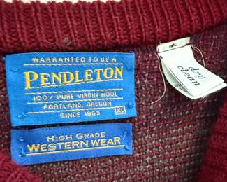 Pendleton 100% Pure Virgin Wool Sweater