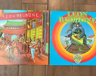 Leon Redbone "From Branch to Branch" and "On the Track" Vinyl Records