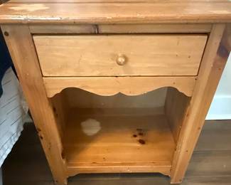 Ethan Allen Pine Nightstand