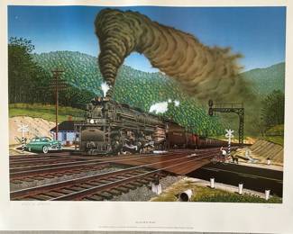 Paul H. Adams "Allegheny #1601" Limited Edition Print